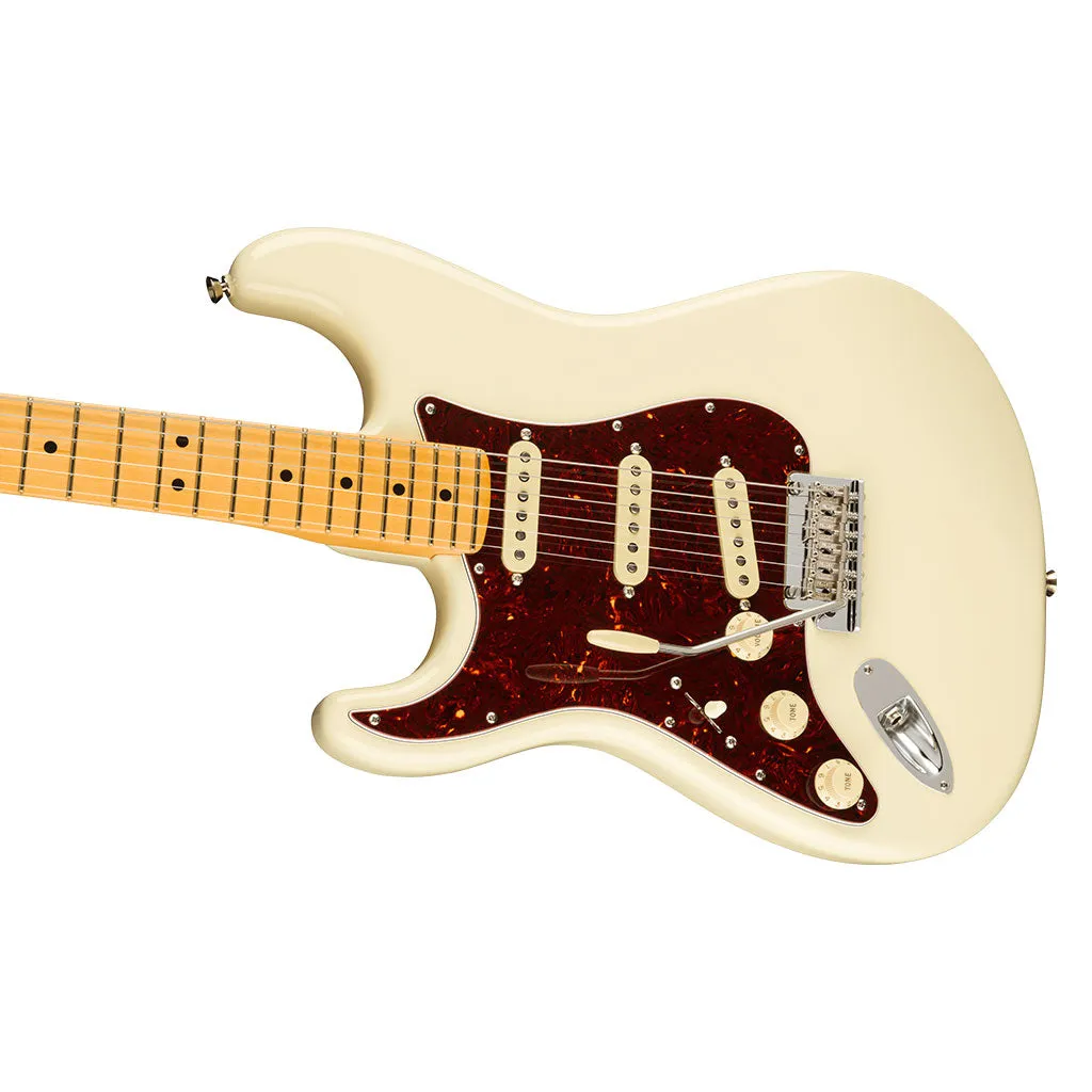 Fender - American Professional II Stratocaster Left-Hand - Maple Fingerboard - Olympic White