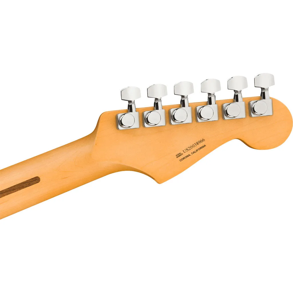 Fender - American Ultra Stratocaster Left-Hand, Maple Fingerboard, Texas Tea