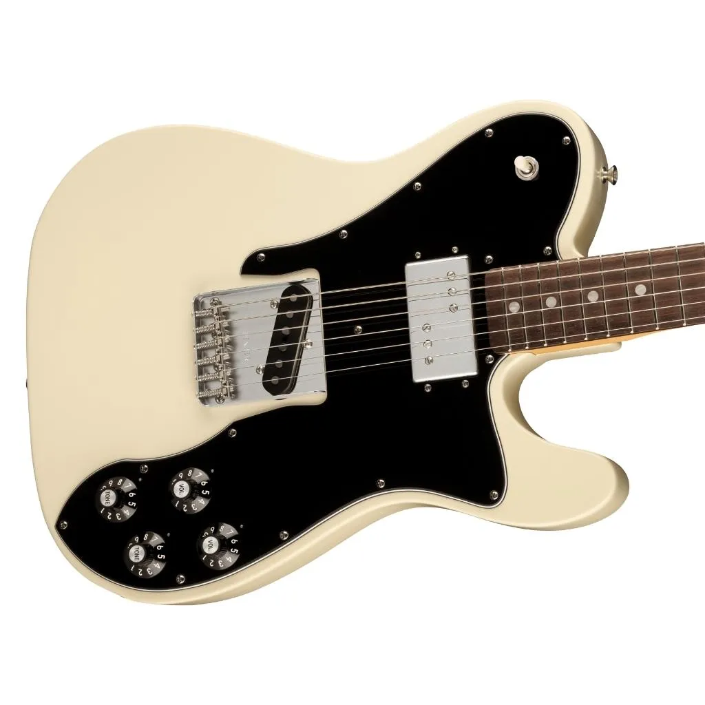 Fender American Vintage II 1977 Telecaster Custom, Rosewood Fingerboard, Olympic White