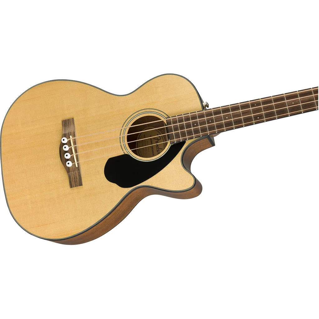 Fender CB-60SCE Acoustic Bass - Natural - Laurel