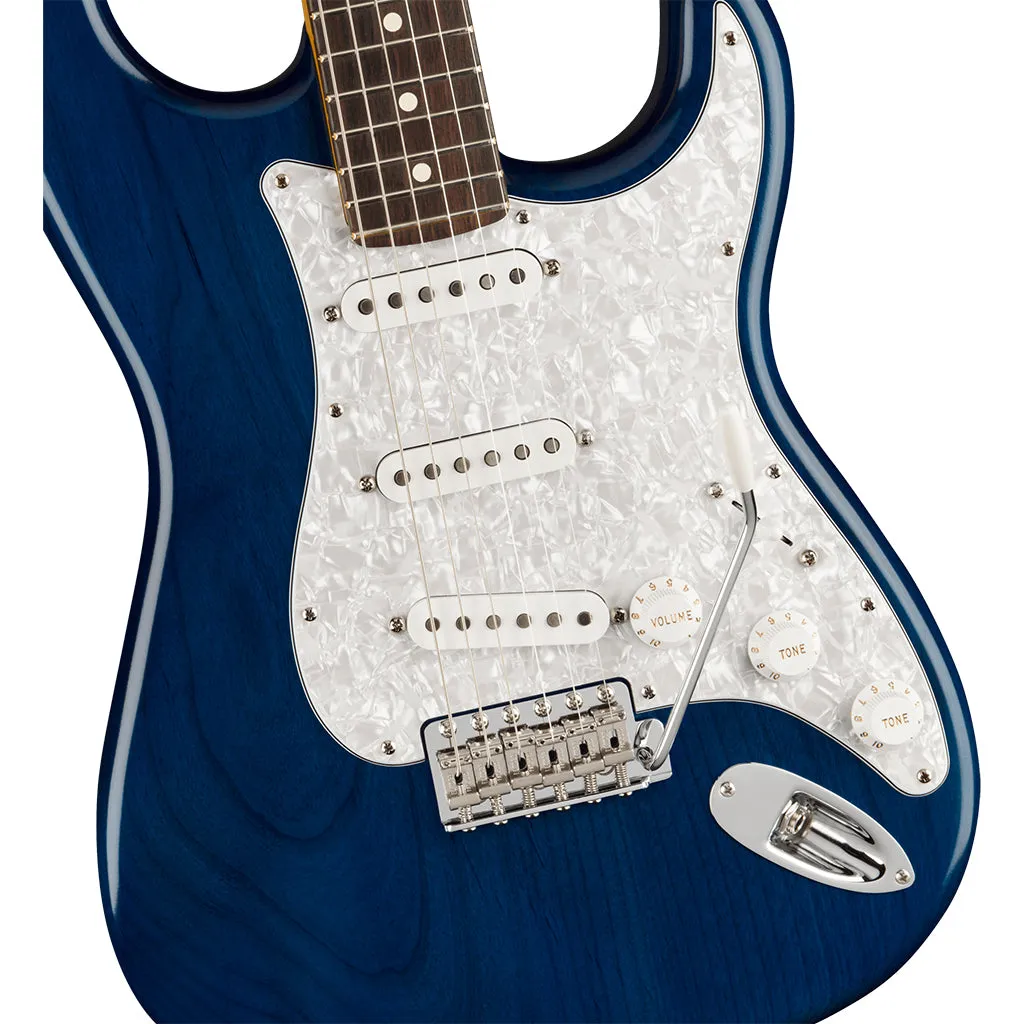 Fender - Cory Wong Stratocaster - Rosewood Fingerboard, Sapphire Blue Transparent