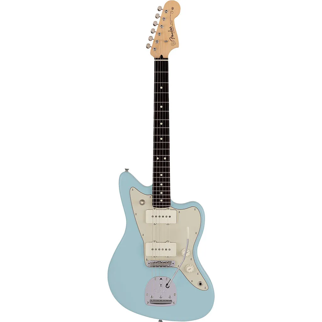 Fender Made in Japan Junior Collection Jazzmaster, Rosewood Fingerboard, Satin Daphne Blue