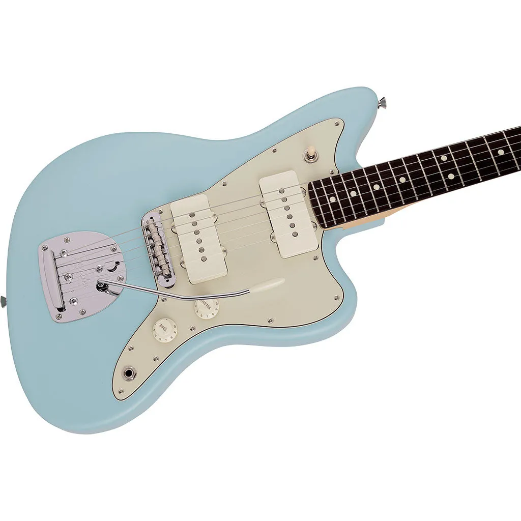 Fender Made in Japan Junior Collection Jazzmaster, Rosewood Fingerboard, Satin Daphne Blue