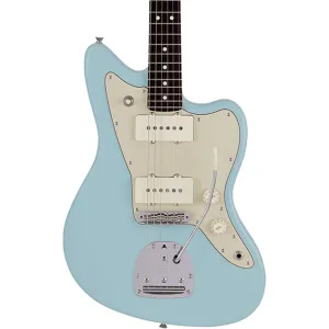 Fender Made in Japan Junior Collection Jazzmaster, Rosewood Fingerboard, Satin Daphne Blue