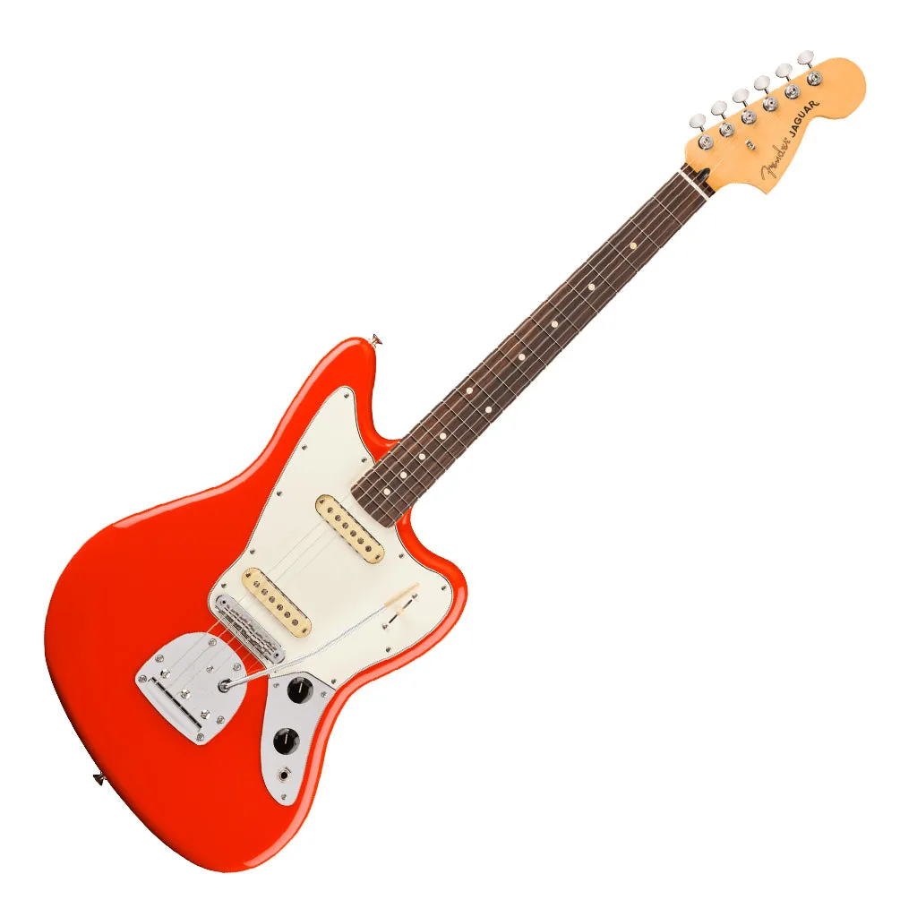 Fender Player II Jaguar Rosewood Fretboard Coral Red