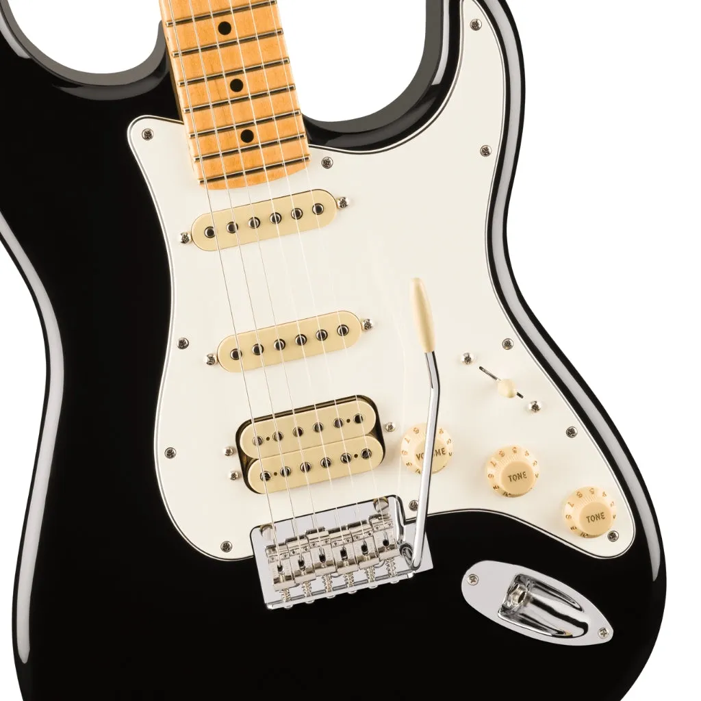 Fender Player II Stratocaster HSS Maple Fretboard Electric Guitar - Black