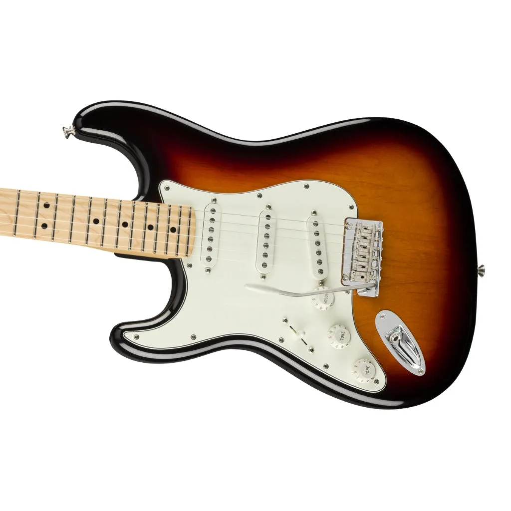 Fender Player Stratocaster Left-Handed Electric Guitar - 3-Color Sunburst, Maple Fingerboard