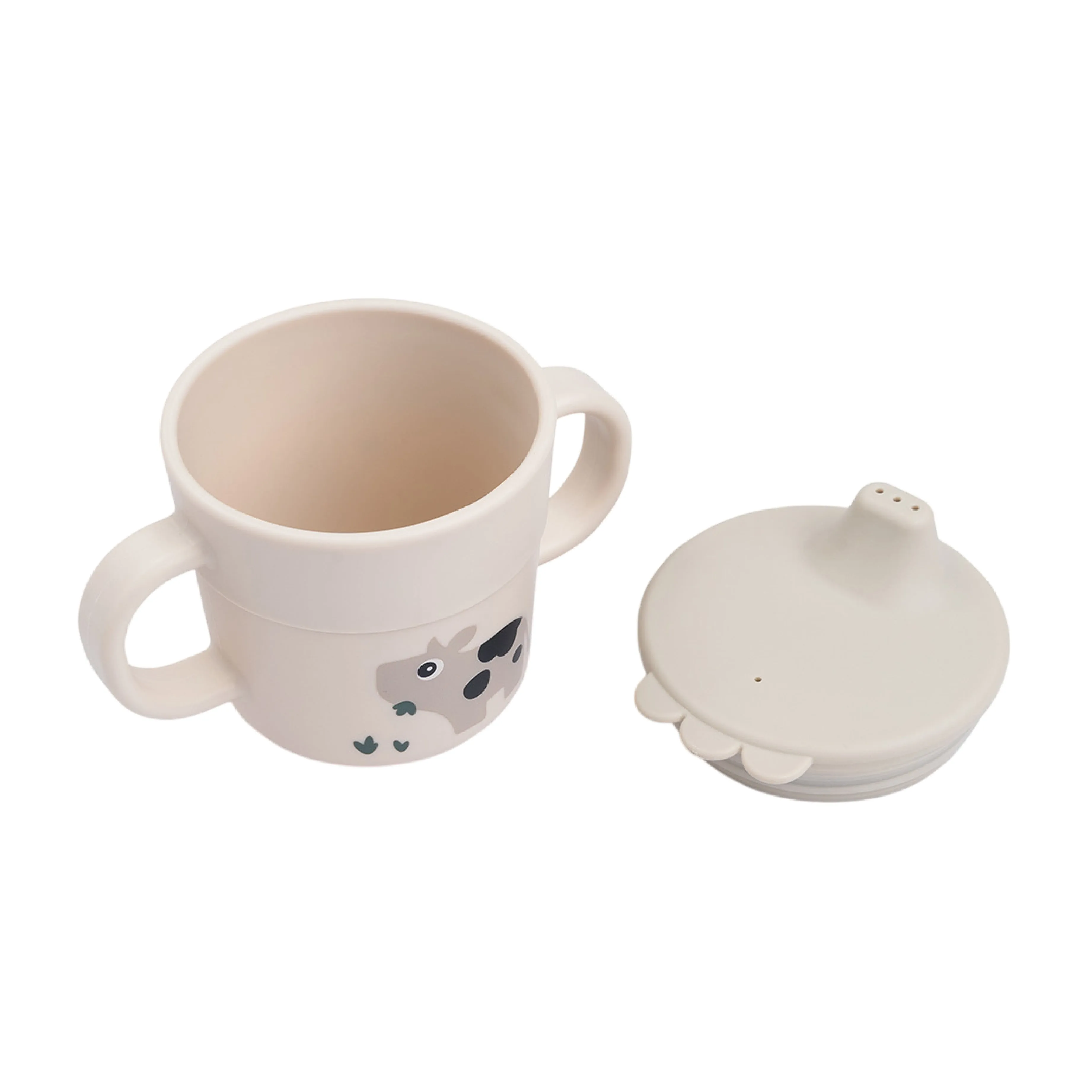 Foodie Tiny Farm Spout Cup | Sand