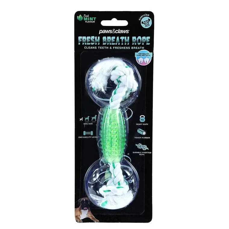 Fresh Breath Dental Pet Rope, Mint Flavour, 20cm