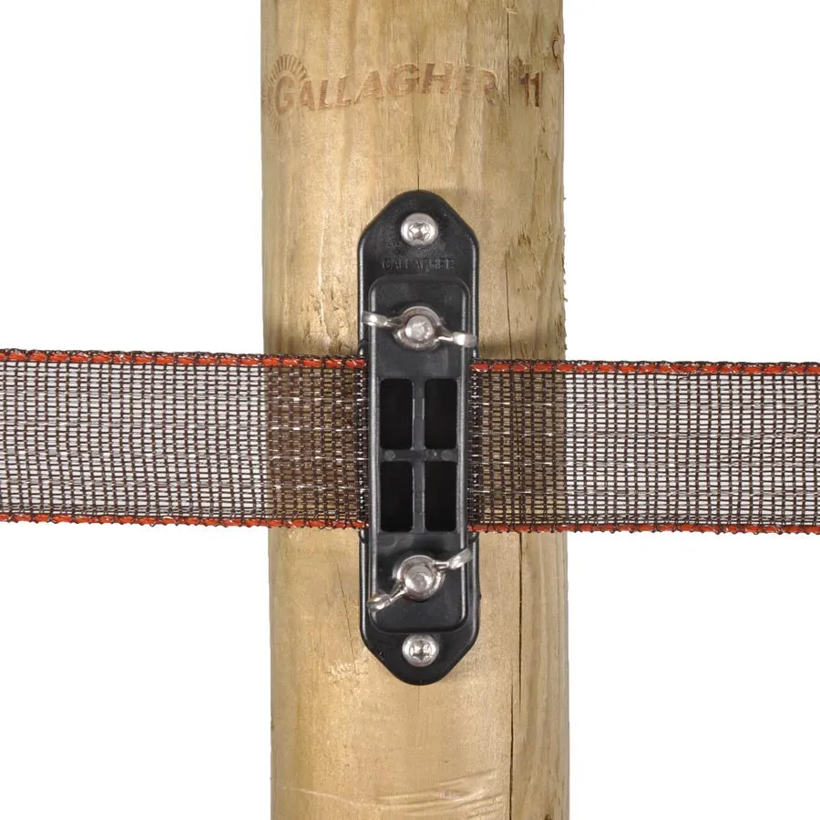 Gallagher Strain Insulator for Tape 5 Pack