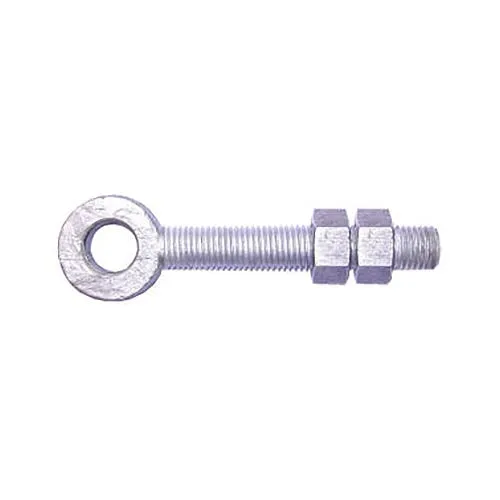 Galvanised 150mm 6" Adjustable Gate Eyes To Suit 19mm Pin