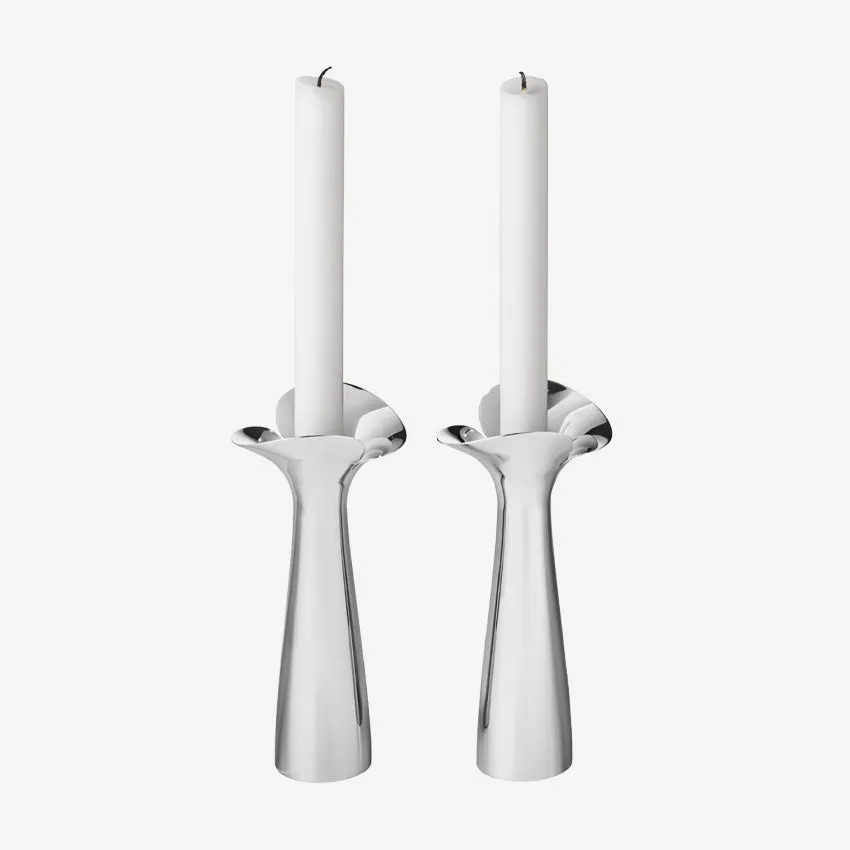 Georg Jensen | Bloom Botanica 2 Taper Candle Holder