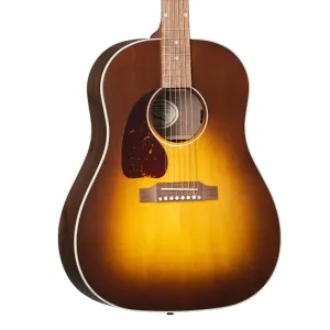 Gibson J45 Studio Walnut Lefty Satin Walnut Burst