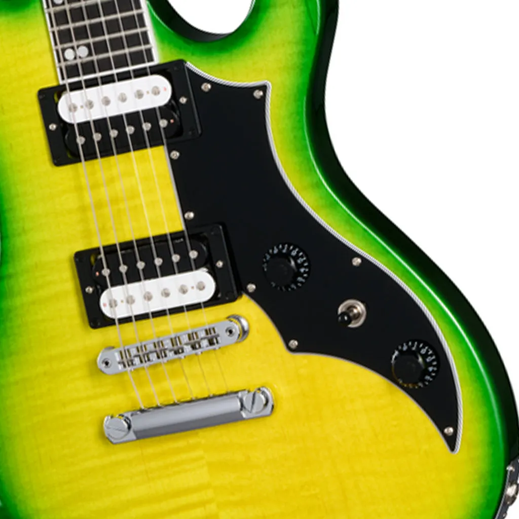Gibson Victory Figured Top Iguana Burst