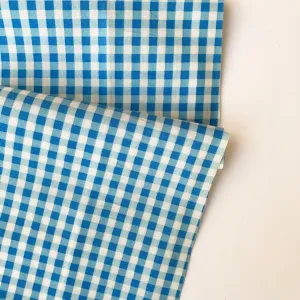 Gingham Check - Sky Blue - Live Life Collection - Yuwa