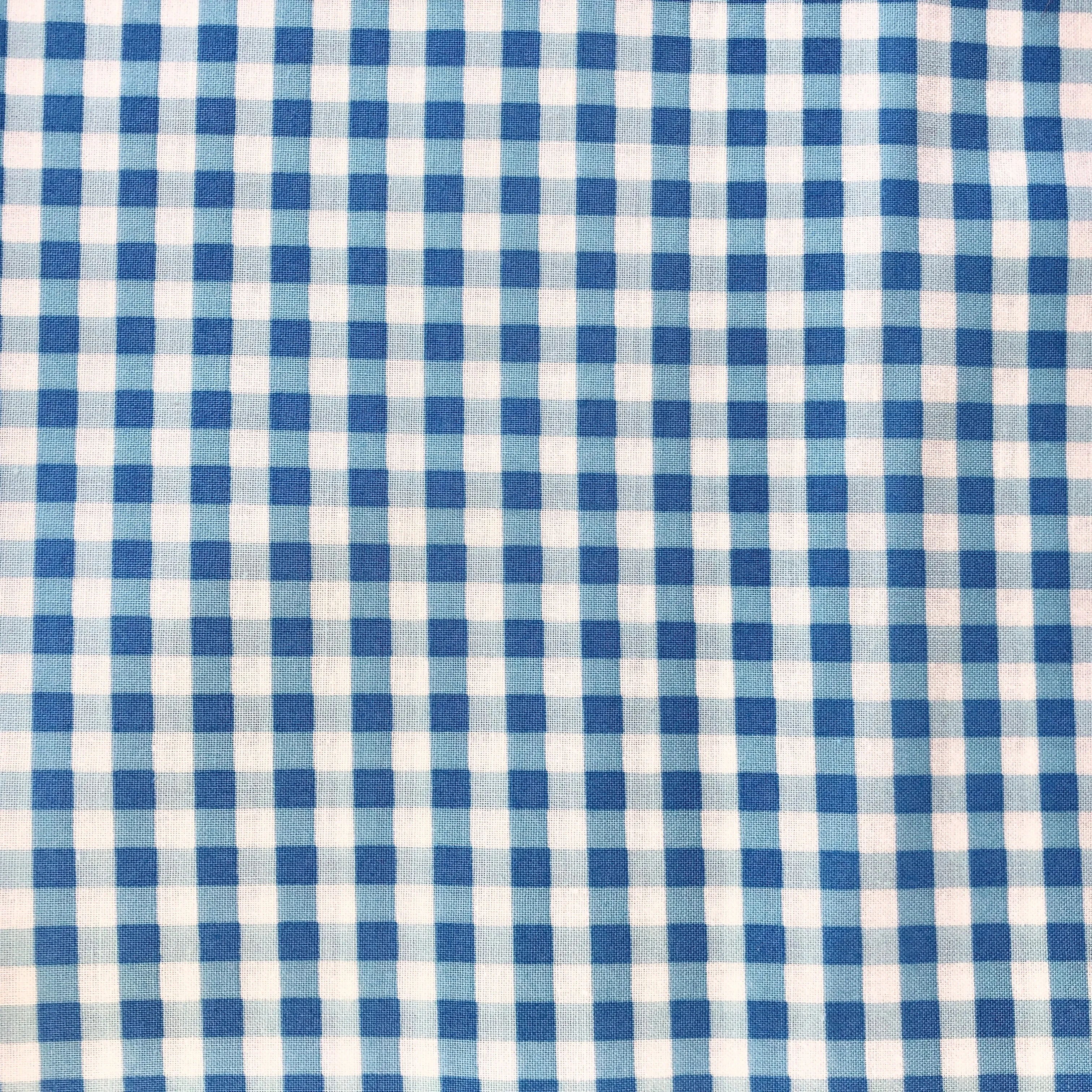 Gingham Check - Sky Blue - Live Life Collection - Yuwa
