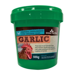 Global Herbs Poultry Garlic Granule Supplement