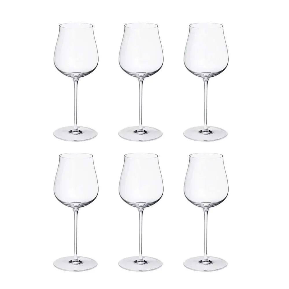 Goblet Wine Glass 6pcs Set 18cm