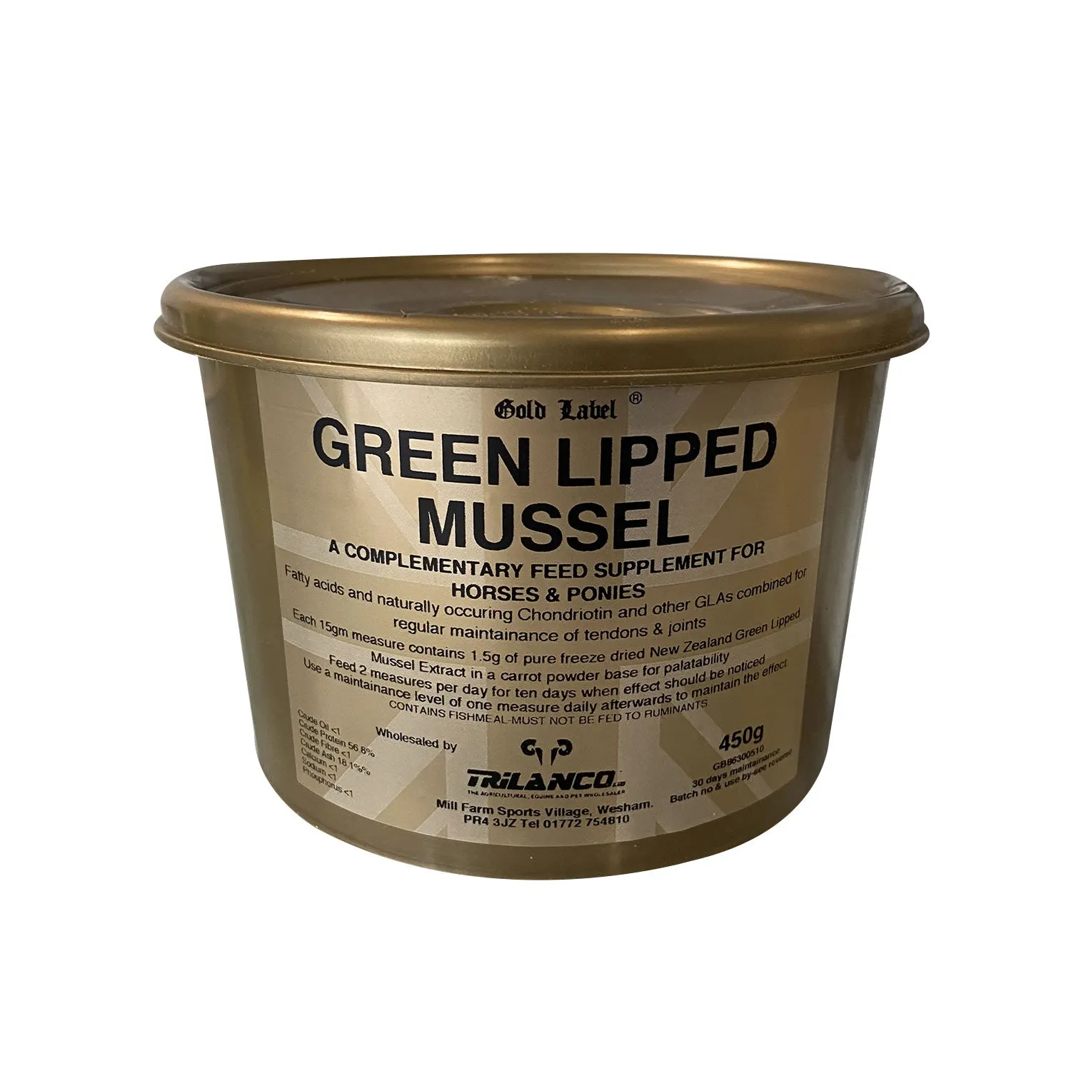 Gold Label Green Lipped Mussel Supplement