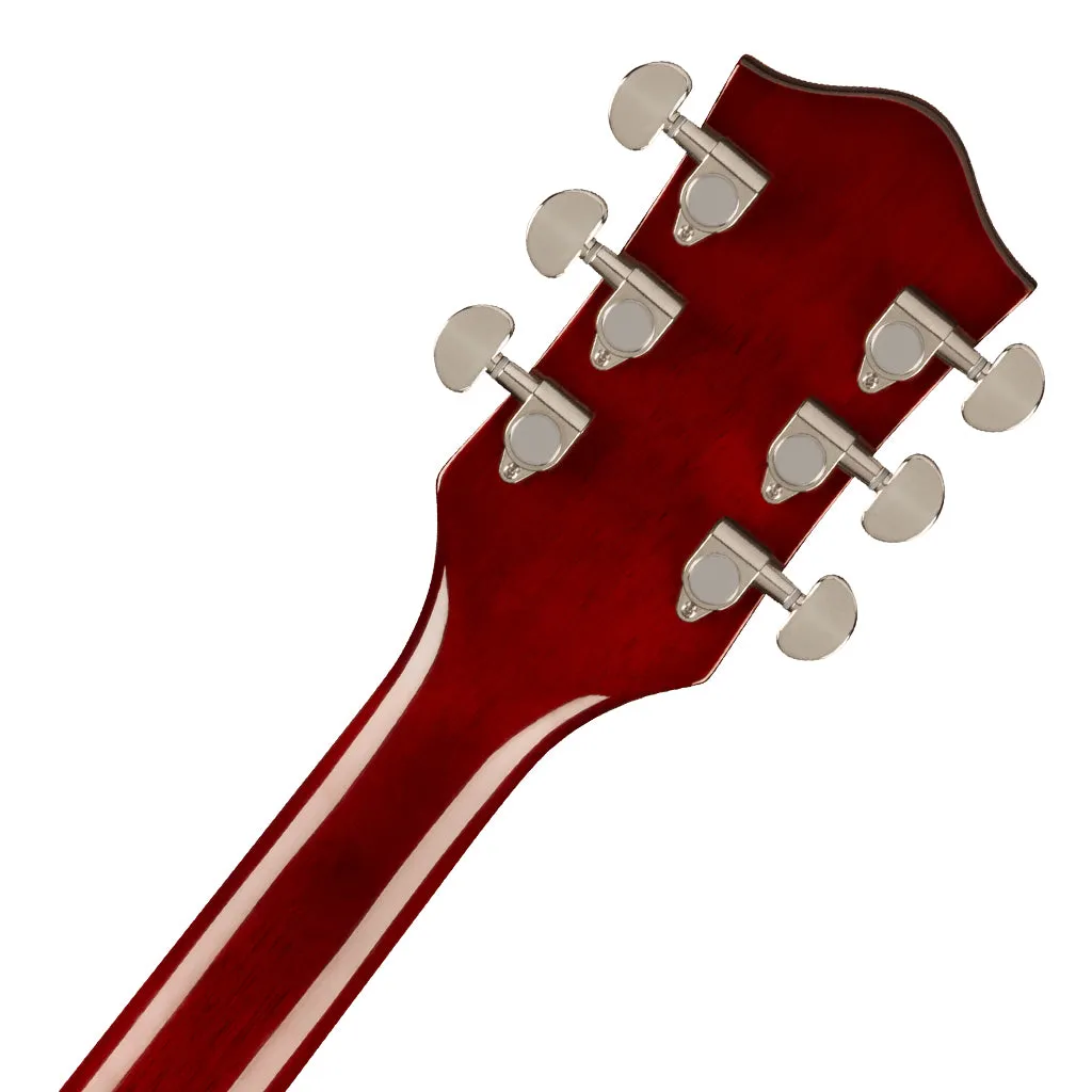 Gretsch G2622LH Streamliner Center Block Double-Cut with V-Stoptail, Left-Handed, Broad'Tron BT-3S Pickups, Laurel Fingerboard, Gunmetal