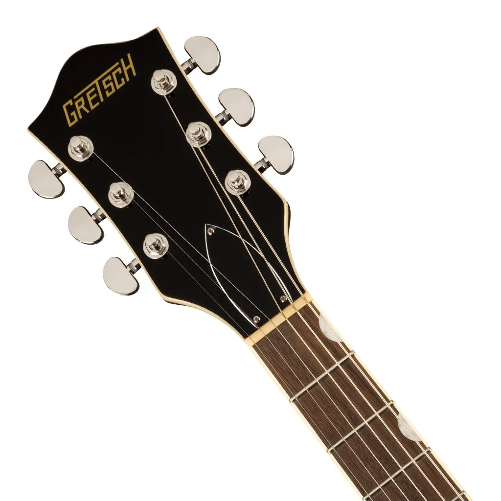 Gretsch G2622LH Streamliner Center Block Double-Cut with V-Stoptail, Left-Handed, Broad'Tron BT-3S Pickups, Laurel Fingerboard, Gunmetal