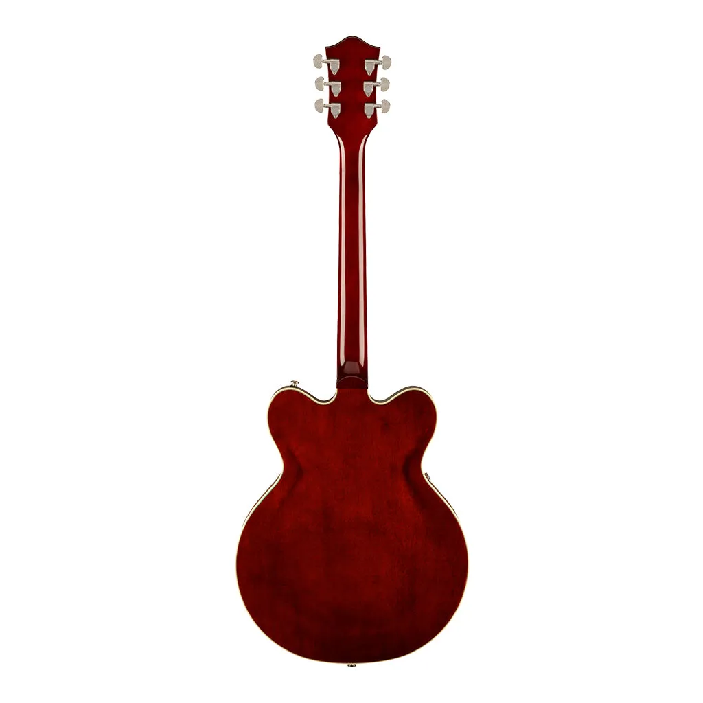 Gretsch G2622LH Streamliner Center Block Double-Cut with V-Stoptail, Left-Handed, Broad'Tron BT-3S Pickups, Laurel Fingerboard, Gunmetal
