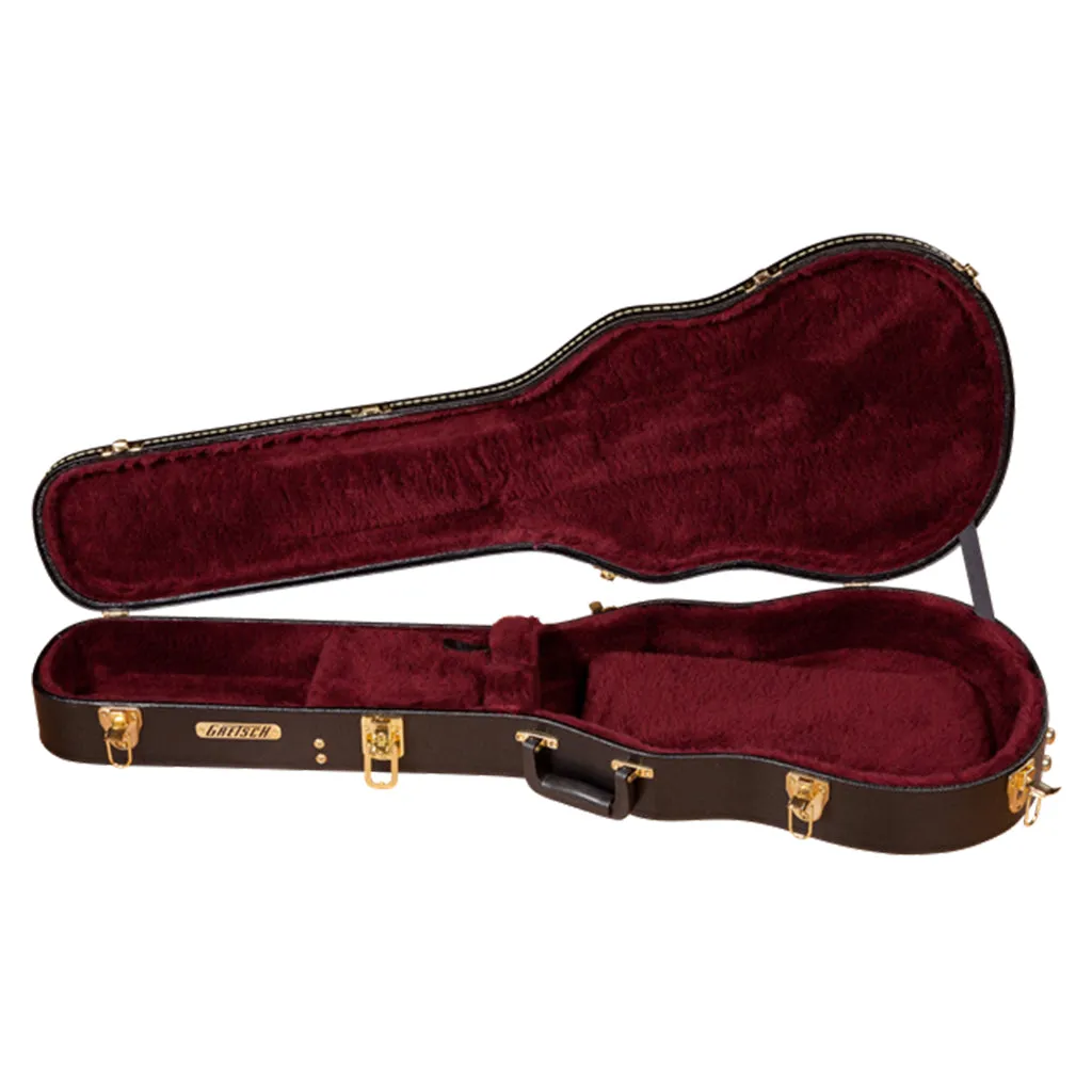 Gretsch  G6119T-62 Vintage Select Edition '62 Tennessee Rose Hollow Body with Bigsby, TV Jones, Dark Cherry Stain