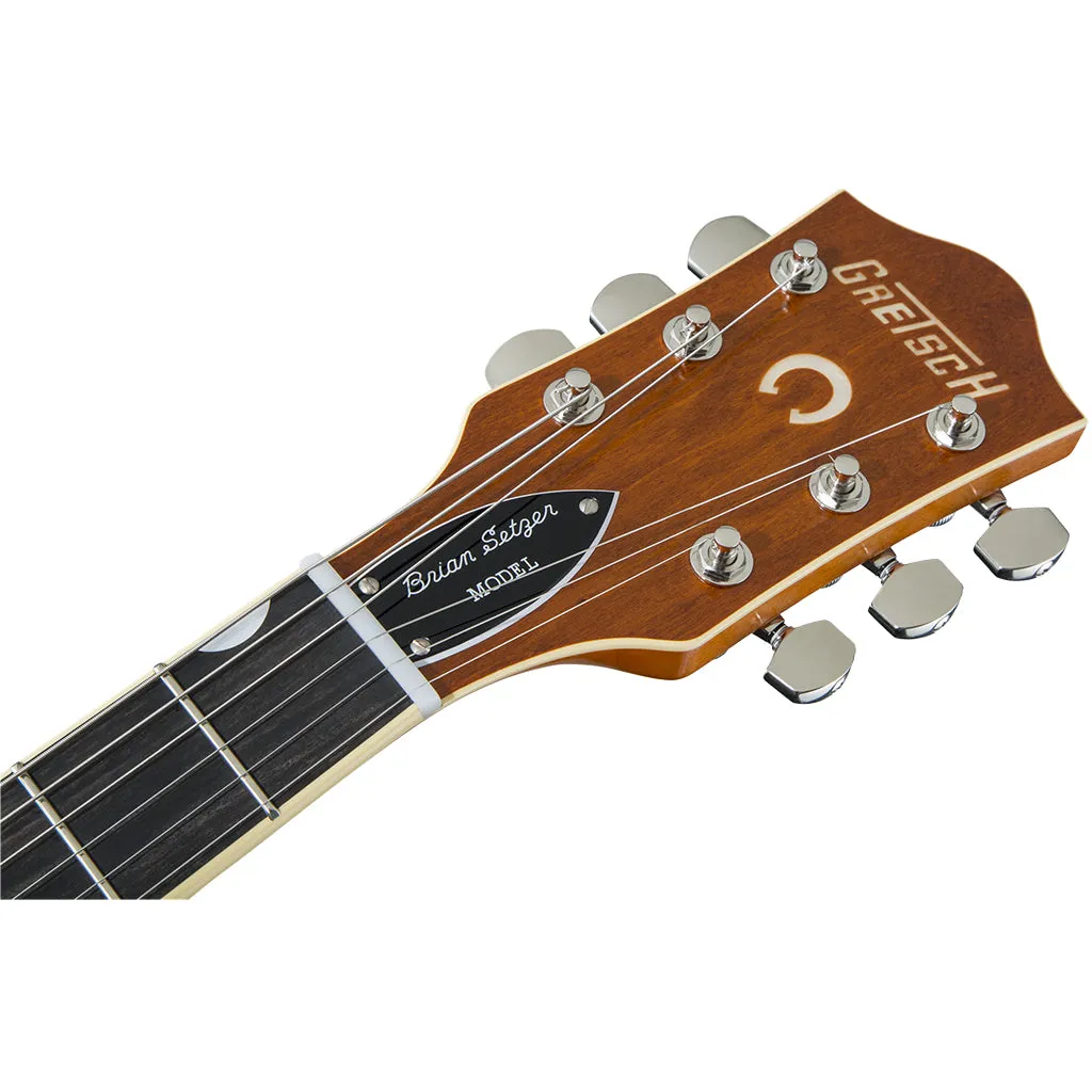 Gretsch - G6120T-BSSMK Brian Setzer Signature Nashville Hollow Body - 59 "Smoke" with Bigsby - Smoke Orange - Ebony Fingerboard