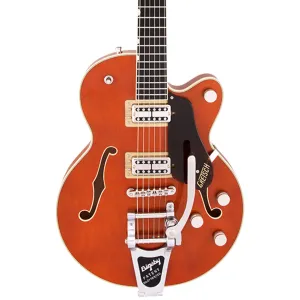 Gretsch - G6659T Players Edition Broadkaster Jr. Center Block Single-Cut with String-Thru Bigsby, Ebony Fingerboard, Roundup Orange