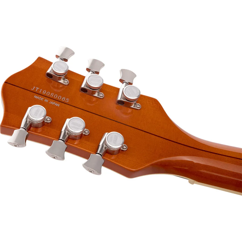 Gretsch - G6659T Players Edition Broadkaster Jr. Center Block Single-Cut with String-Thru Bigsby, Ebony Fingerboard, Roundup Orange