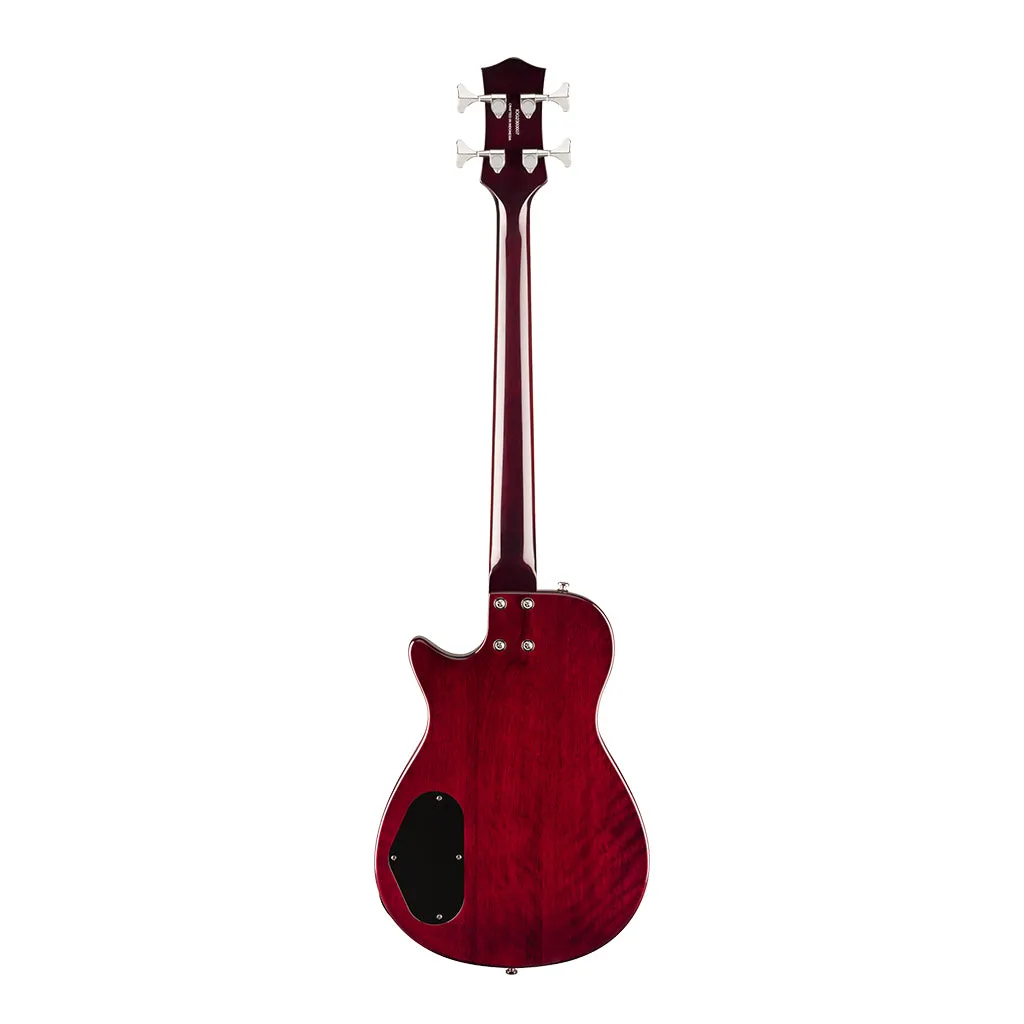 Gretsch Streamliner Jet Club Bass Single Cut and Laurel Fingerboard - Walnut Stain