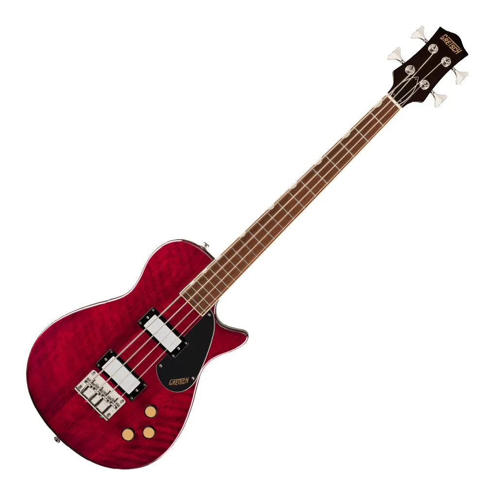 Gretsch Streamliner Jet Club Bass Single Cut and Laurel Fingerboard - Walnut Stain