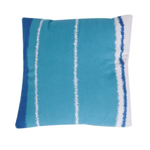 H&G Decor Cushion, Teal Stripes, 40x40cm