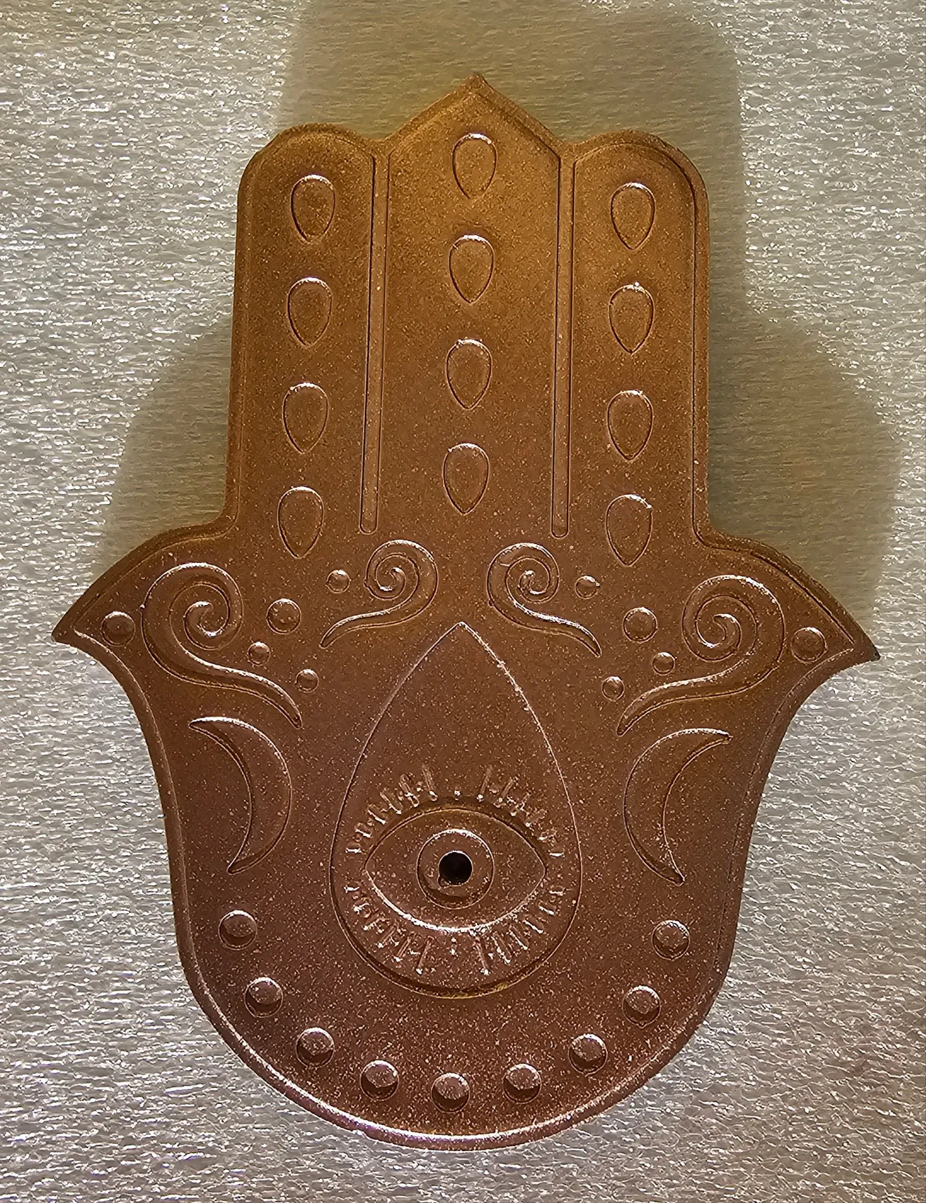 HANDMADE HAMSA INCENSE HOLDERS