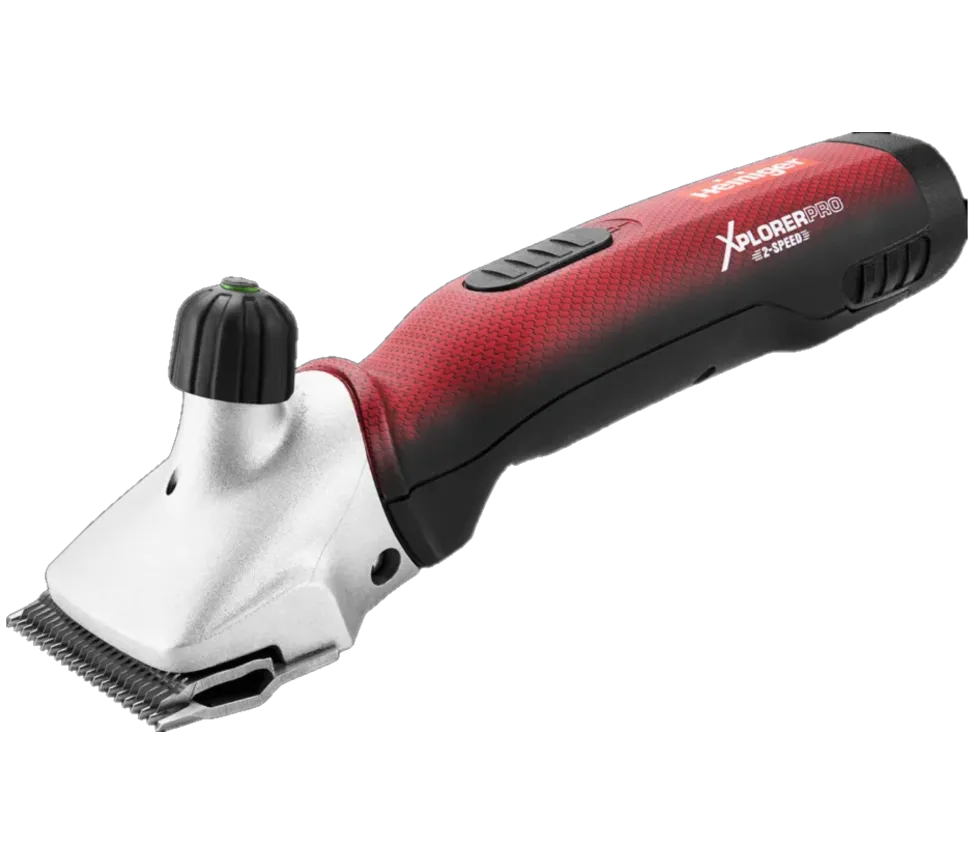 Heiniger Xplorer PRO Cattle & Horse Clipper with 2 x Li-on Batteries