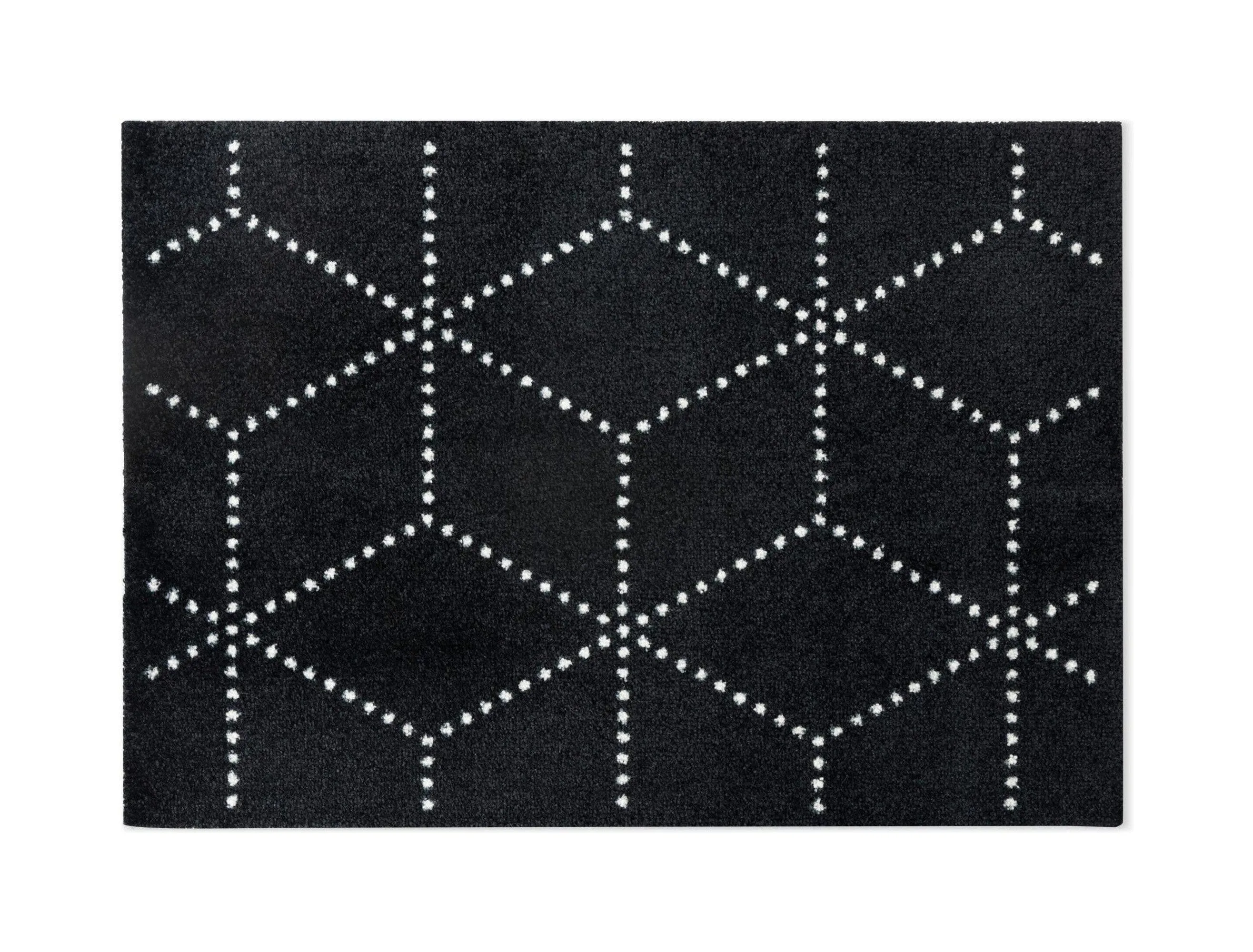 Heymat Doormat Hagl Black, 85x115cm