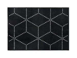 Heymat Doormat Hagl Black, 85x115cm
