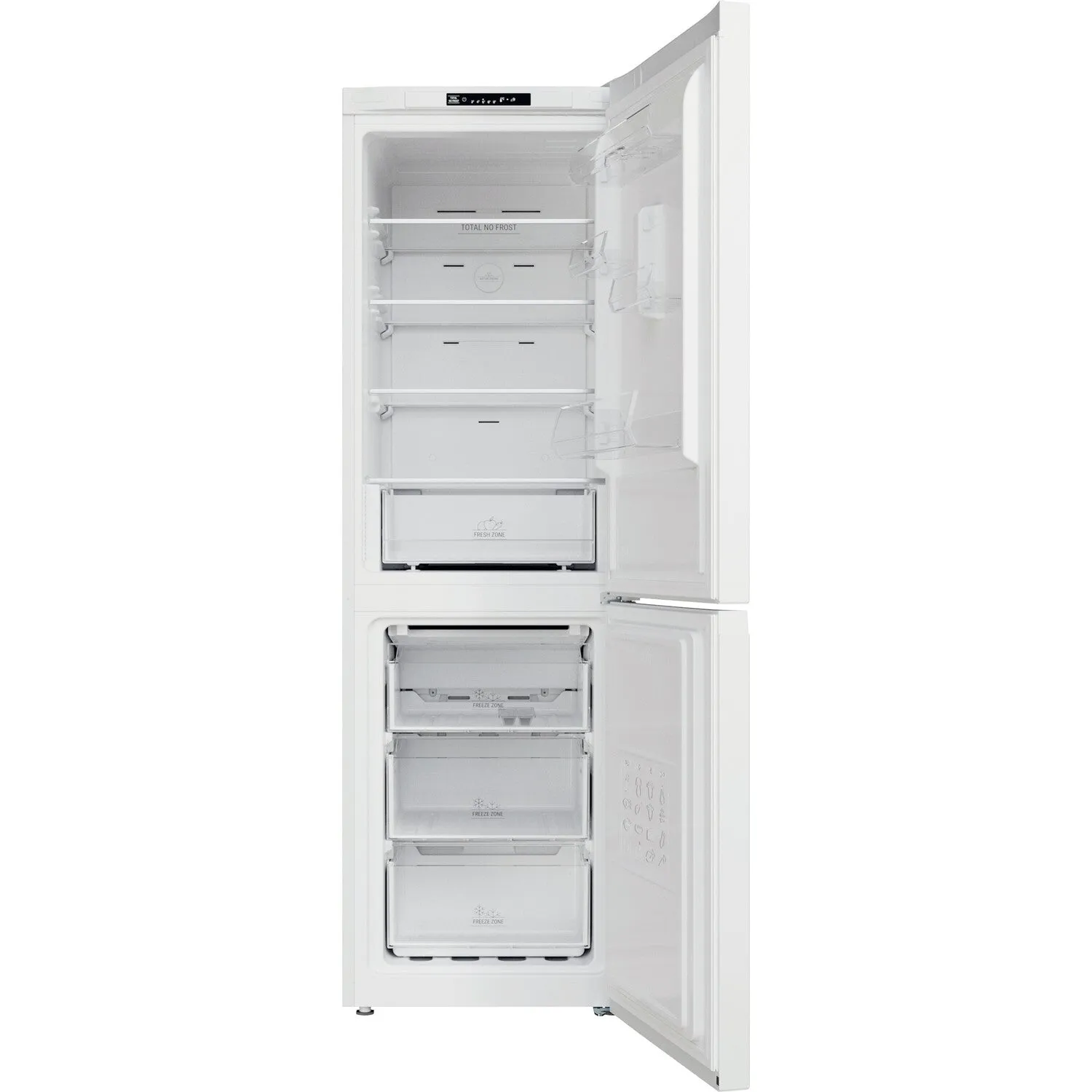 Hotpoint H3X 81I W Freestanding 231L Fridge Freezer - White, F Rated