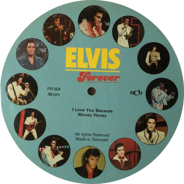 I Love You Because / Money Honey Picture Disc