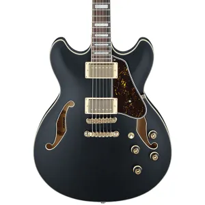 Ibanez - AS73G Artcore Electric * Missing Box * - Black Flat