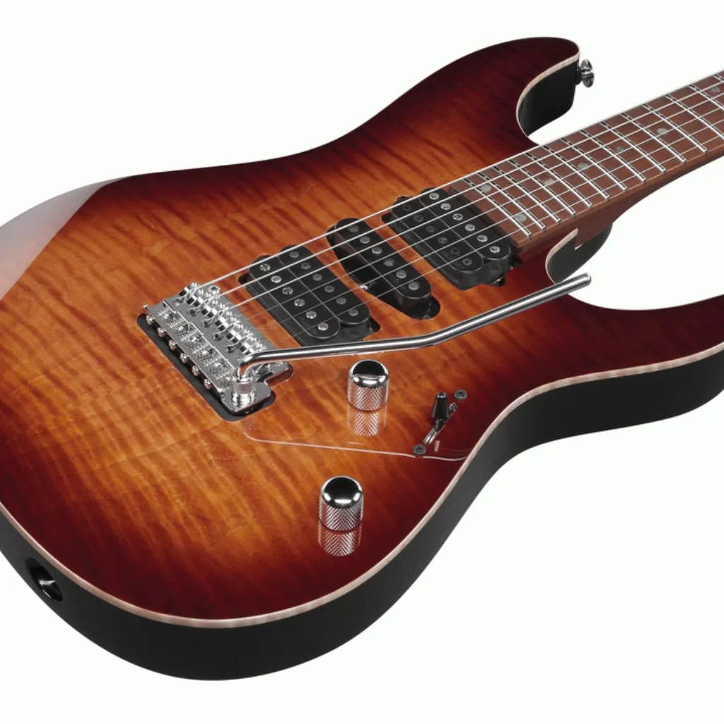 Ibanez - AZ2407F Prestige Electric Guitar with Case - Brownish Sphalerite