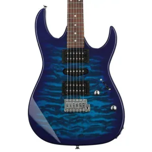 Ibanez - RX70QA - Transparent Blue Burst