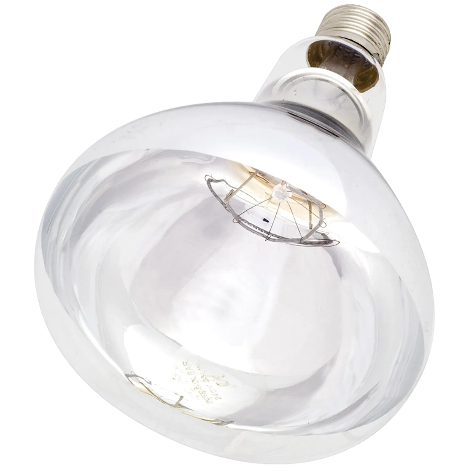 Intelec Hard Glass Infra-Red Heat Bulb 250w