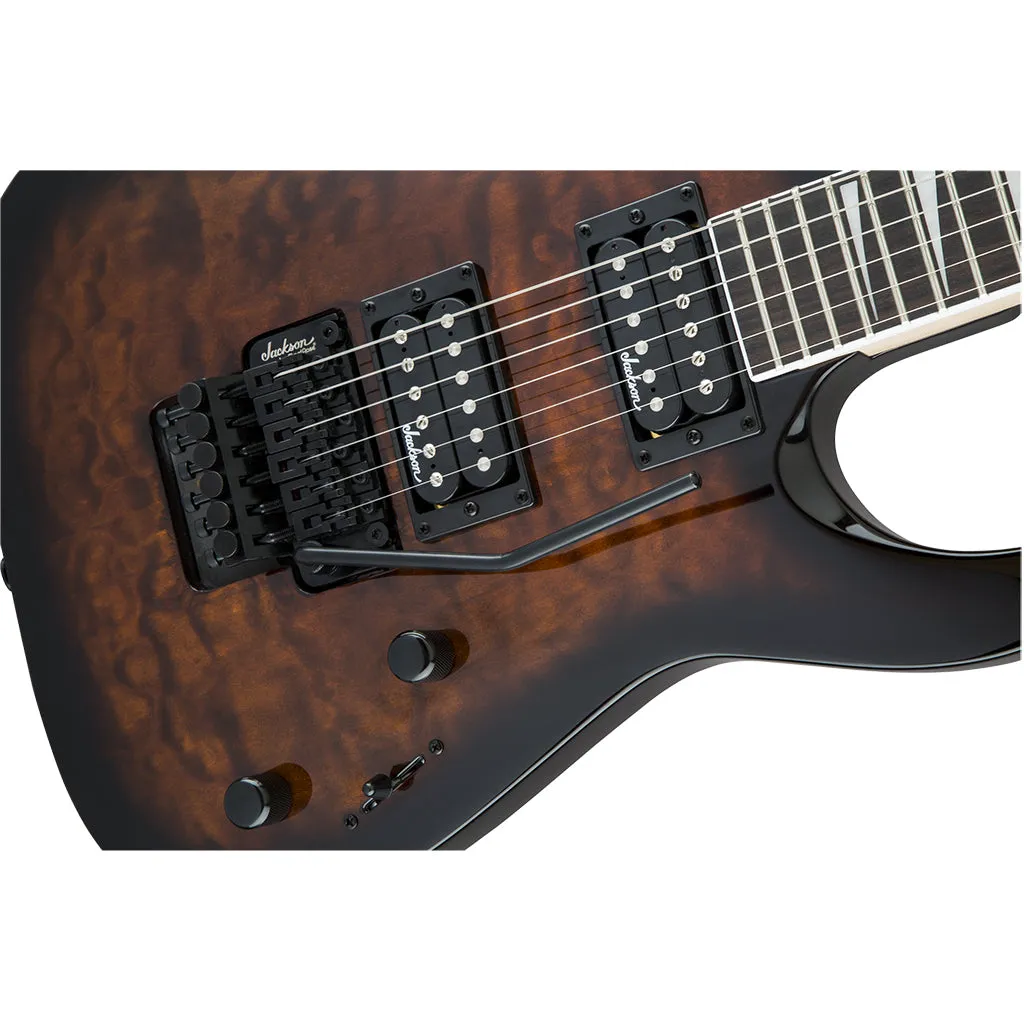 Jackson JS32Q DKA Dinky - Amaranth Fretboard - Dark Sunburst | Electric Guitars | 2910113510