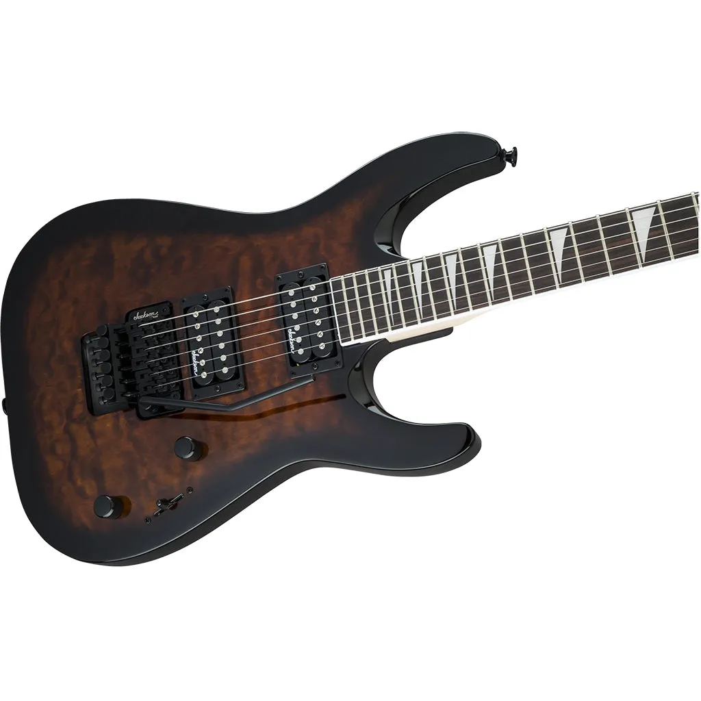 Jackson JS32Q DKA Dinky - Amaranth Fretboard - Dark Sunburst | Electric Guitars | 2910113510