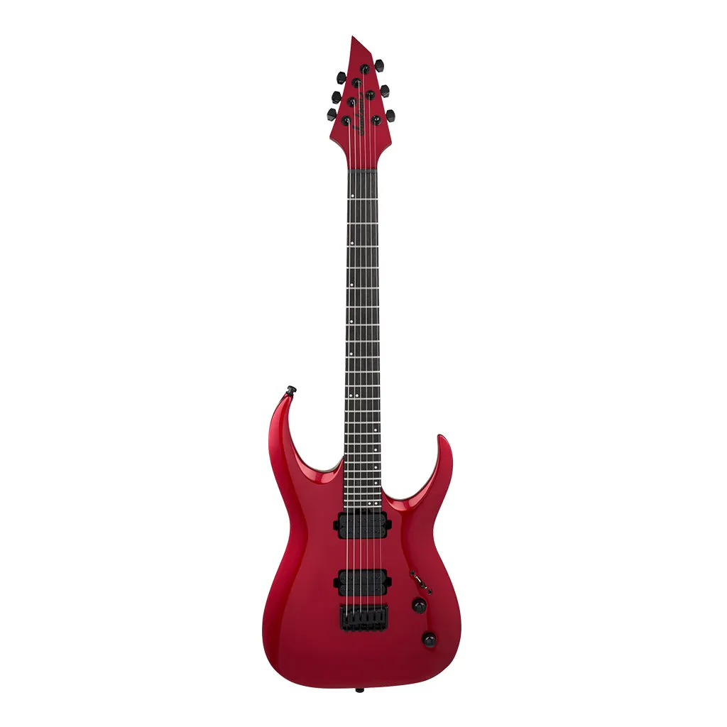 Jackson Pro Series Misha Mansoor Juggernaut HT6 Electric Guitar Ebony Fingerboard Red Crystal