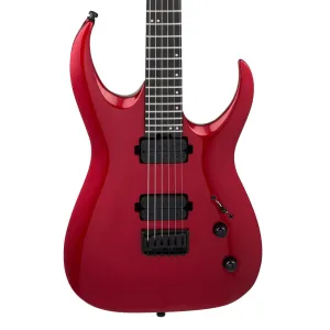 Jackson Pro Series Misha Mansoor Juggernaut HT6 Electric Guitar Ebony Fingerboard Red Crystal