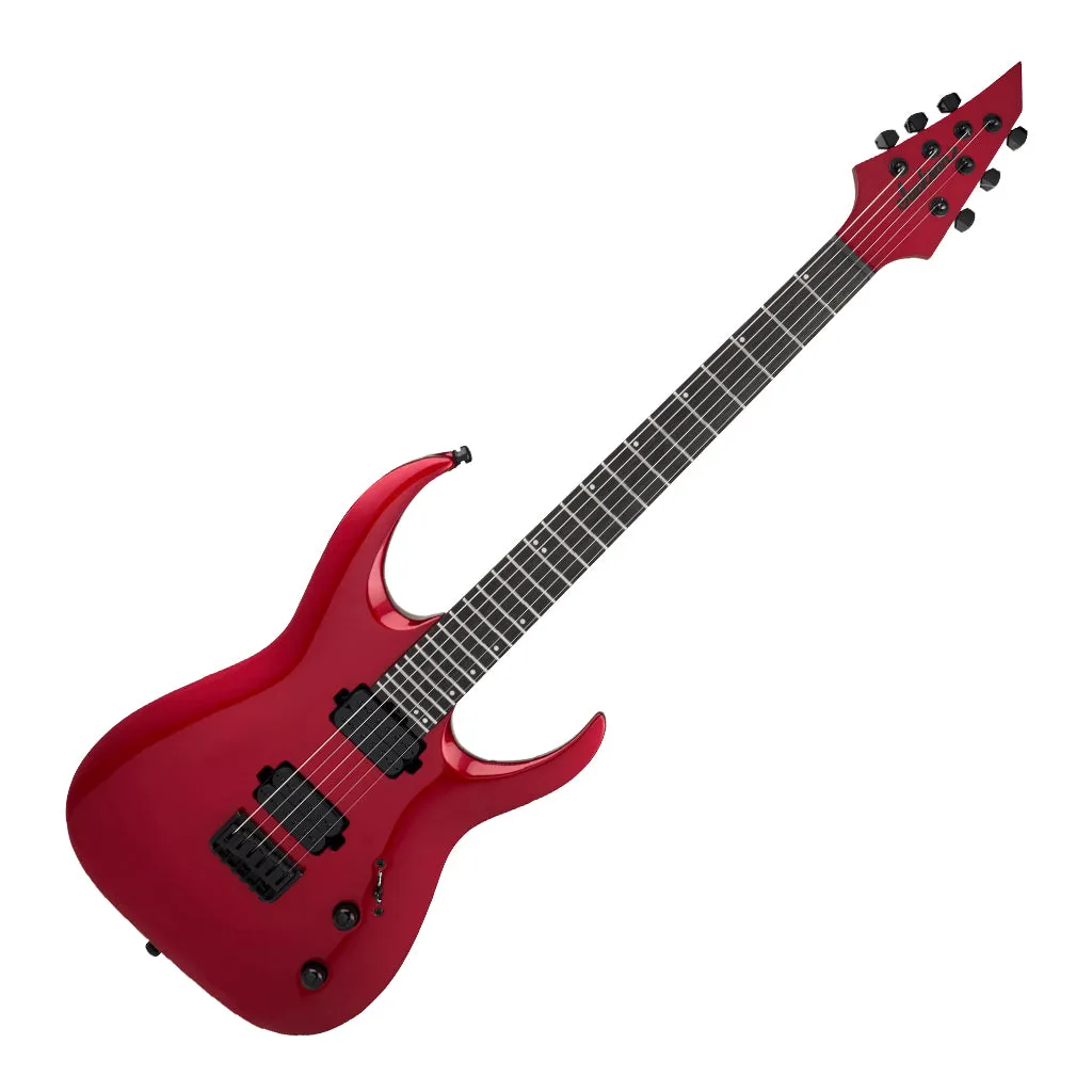 Jackson Pro Series Misha Mansoor Juggernaut HT6 Electric Guitar Ebony Fingerboard Red Crystal