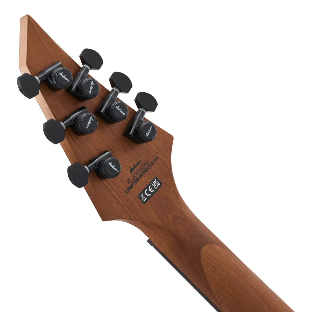 Jackson Pro Series Misha Mansoor Juggernaut HT6 Electric Guitar Ebony Fingerboard Red Crystal