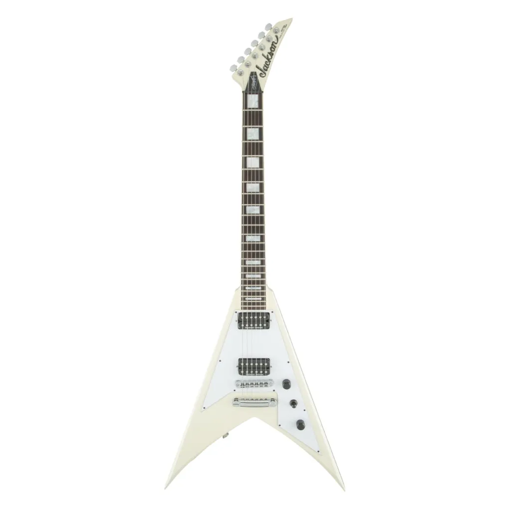 Jackson USA Signature Scott Ian King V KVT, Rosewood Fingerboard, Ivory